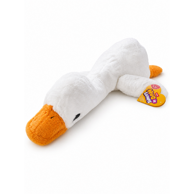 Zuru Hug a Lumps Soft Weighted Toy Large Plush Series 2 (Fuzzy) - Mav the Duck