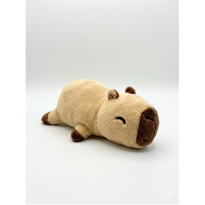 Zuru Hug a Lumps Soft Weighted Toy Baby Plush Series 2 (Fuzzy) - Connie The Capybara