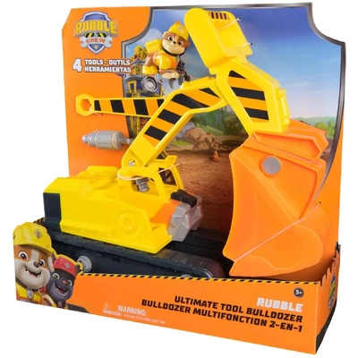Paw Patrol Rubble & Crew Rubble's Ultimate Tool Bulldozer Vehicle