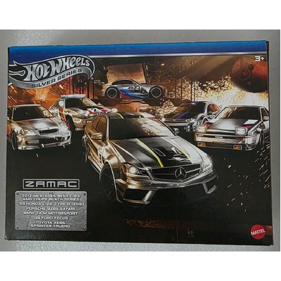 Hot Wheels Silver Series Zamac Multipack 6-Pack 1:64 Scale Toy Cars