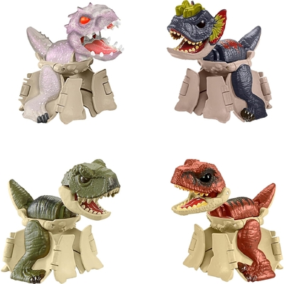 Mattel Jurassic World 4-Pack Egg to Dinosaur Transforming Toys