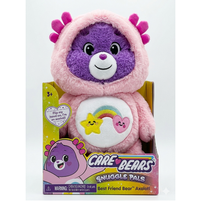 Care Bears Snuggle Pals Best Friend Bear Axolotl