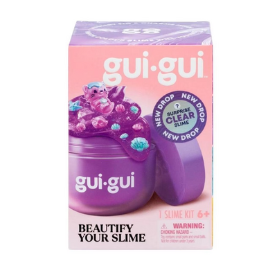 Gui Gui Single Pack Slime Clear Slime (New Drop)