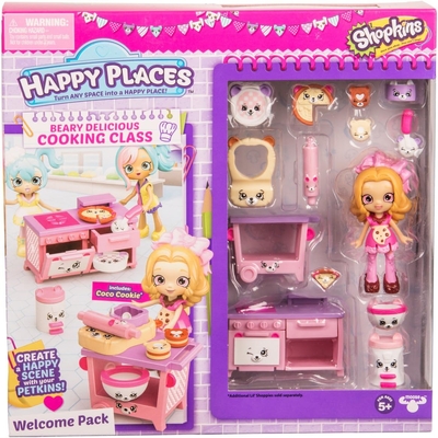 Happy Places Shopkins Welcome Pack Beary Delicious Cooking Class -  Coco Cookie