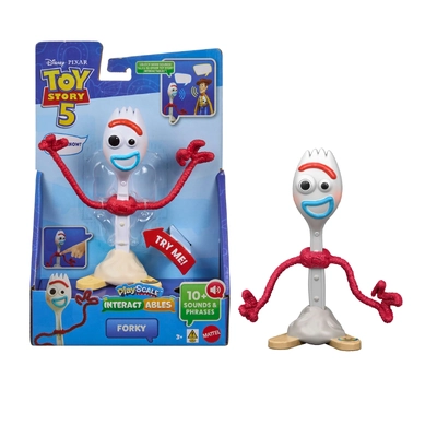 Disney Pixar Toy Story 5 Interactables Forky 7 Inch Figure JKV29