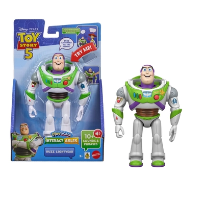 Disney Pixar Toy Story 5 Interactables Buzz Lightyear 7 Inch Figure JKV26