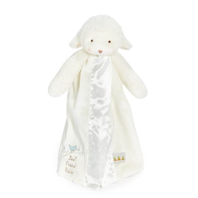Bunnies By The Bay Kiddo Lamb Buddy Blanket Comforter White 40cm