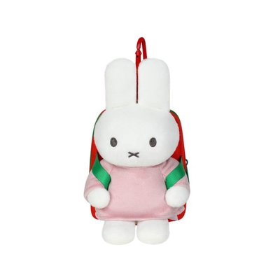 Miffy Backpack With Tote Bag Keyring Plush Set