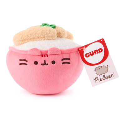 Gund Pusheen The Cat Katsu Rice Bowl 13cm Plush