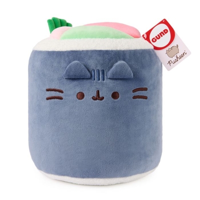 Pusheen The Cat Plush Sushi Roll 28cm Licensed by Gund