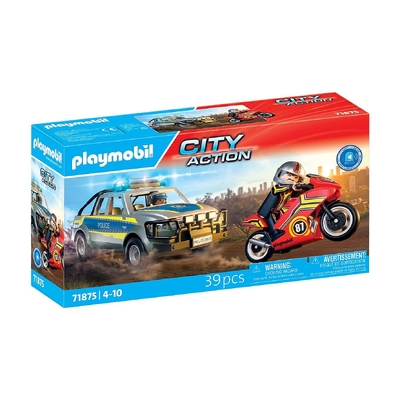 Playmobil City Action Police Chase with Pick-Up Truck 39pc 71875