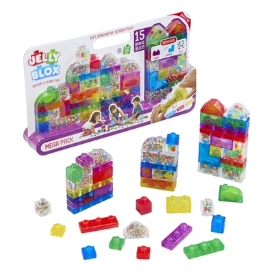 Jelly Blox Mega Pack Building Blocks Playset