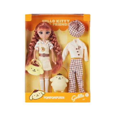 Hello Kitty and Friends Pompompurin and Goldie Playset
