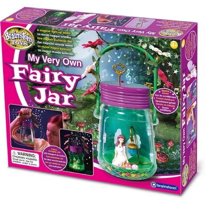 Brainstorm Toys - My Very Own Fairy Jar Magical Glow-in-the-Dark STEM Activity Toy