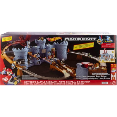 Hot Wheels Mario Kart Bowser’s Castle RacewayTrack Set 