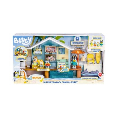 Bluey Ultimate Beach Cabin Playset