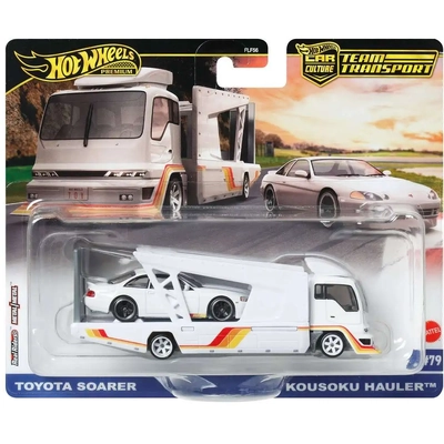 Hot Wheels Premium Car Culture Team Transport Toyota Soarer & Kousoku Hauler  