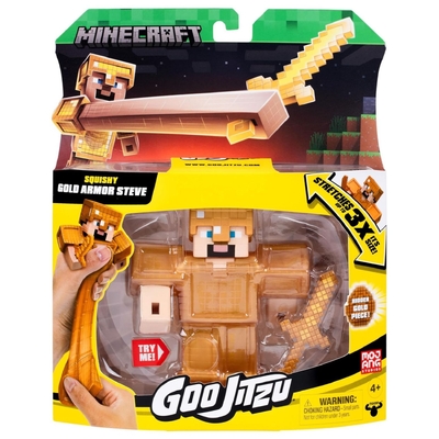 Heroes of Goo-Jit-Zu Minecraft Gold Armour Steve Hero Pack