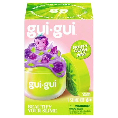 Gui Gui Beautify Your Slime Fruity Glow Edit Pack - Clear Slime