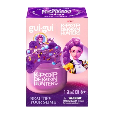 Gui Gui Beautify Your Slime K-Pop Demon Hunters Rumi Single Pack Clear Slime