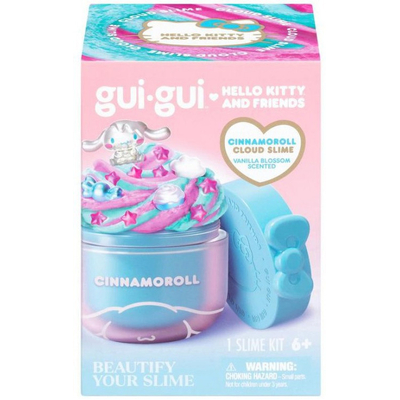 Gui Gui Beautify Your Slime Hello Kitty and Friends Single Pack - Cinnamoroll Cloud Slime