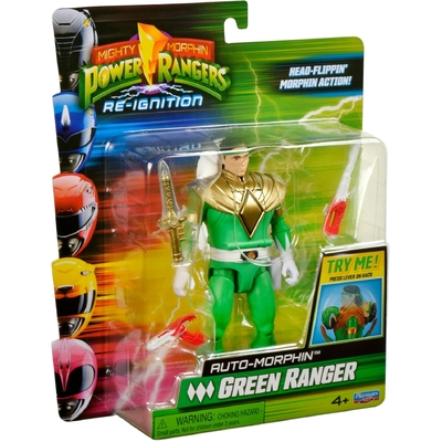 Mighty Morphin Power Rangers Re-Ignition Action Figure Auto - Green Ranger