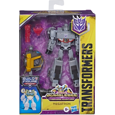 Transformers Cyberverse Adventures Deluxe Build a Figure Maccadam - Megatron