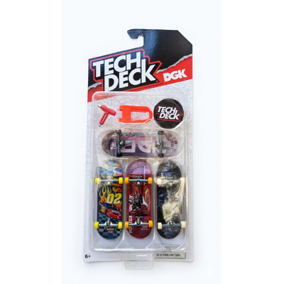 Tech Deck 4 Pack Skates - DGK