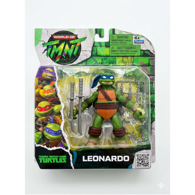 Teenage Mutant Ninja Turtles World of TMNT Leonardo Figure