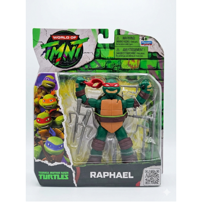 Teenage Mutant Ninja Turtles World of TMNT Raphael Figure