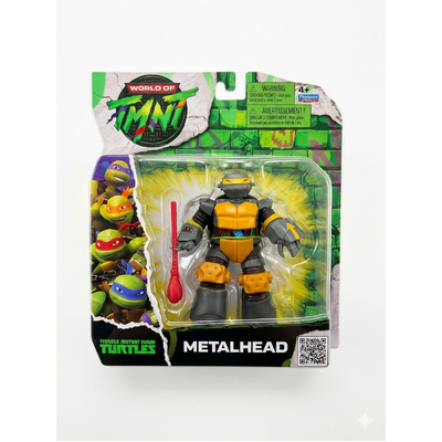 Teenage Mutant Ninja Turtles World of TMNT Metalhead Figure