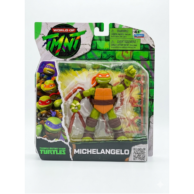 Teenage Mutant Ninja Turtles World of TMNT Michelangelo Figure