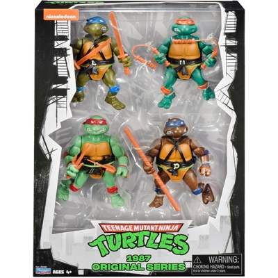 Teenage Mutant Ninja Turtle 1987 Original Series Figure 4-Pack