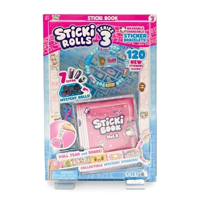 Sticki Rolls Sticki Book Pack (Series 3)