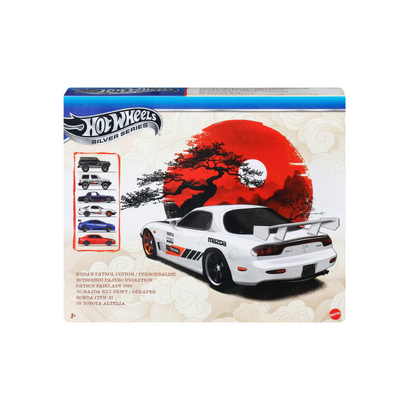 Hot Wheels Streets of Japan Multipack 6-Pack 1:64 Scale Toy Cars
