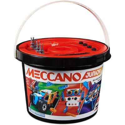 Meccano Junior 151 Piece Free Play Bucket