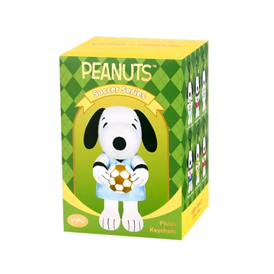 Peanuts Soccer Series Plush Keychain Blind Box (One Figure)