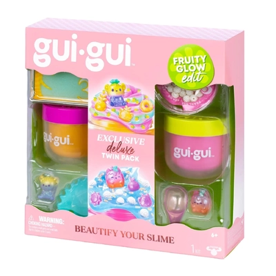 Gui Gui Fruity Glow Edit Exclusive Deluxe Slime Twin Pack