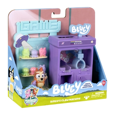 Bluey Bingo's Claw Machine Mini Figure Playset