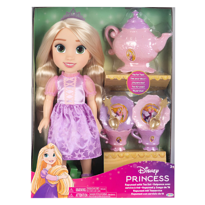 Disney Princess Doll with Tea Set - Rapunzel