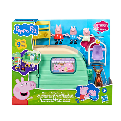Peppa Pig Caravan: Three Little Piggies Caravan Playset
