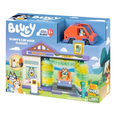 Bluey Car Wash Playset
