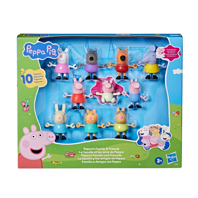 Peppa Pig Friends and Family Figures 10 Pack