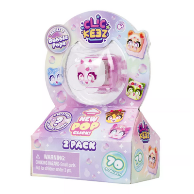 Clickeez (Bubble Pops (Series 3) 2pk Fidget Toy