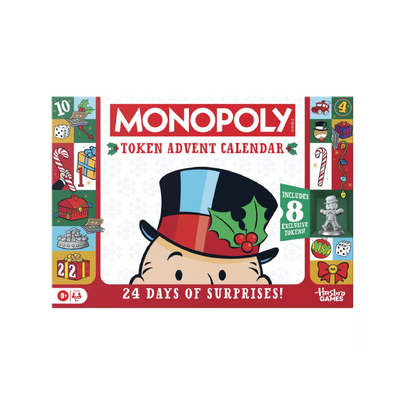 Monopoly Token Advent Calendar Board Games