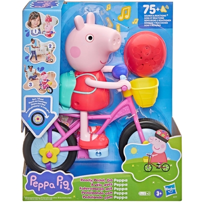 Peppa Pig Ready, Pedal, Go Peppa Interactive Figure