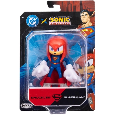 Sonic the Hedgehog X DC Knuckles as Superman 2.5" Action Figure