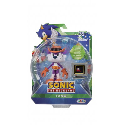 Sonic The Hedgehog Fang 4inch Articulated Figure 35th Anniversary (Wave 26)