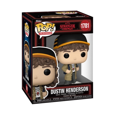 Funko Pop Stranger Things Dustin Henderson #1781 Vinyl Figure