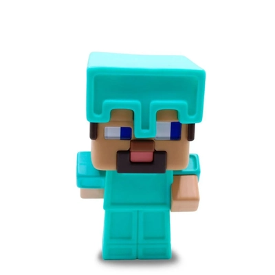 Minecraft Softeez Diamond Steve Squishy Figure